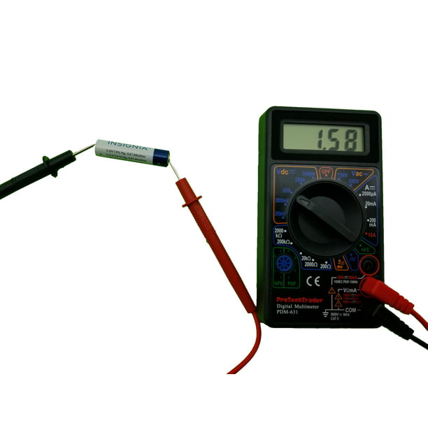 Tool Parts DC Current purple Plastic Resistance Voltage Test Multitester Multimeter 